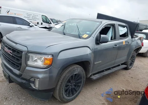 2022 GMC Canyon 2Wd Short Box Elevation z USA, uszkodzony, nr VIN 1GTG5CEN1N1274055